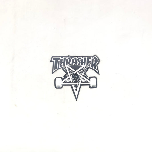 Thrasher "Skate Goat" Black White 3.4" Sticker