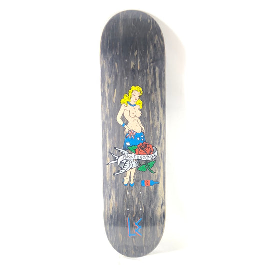 Life Extention Jake Duncombe Naked Lady Blank Black/Blue/Red/Multi Color Size 8.25 Skateboard Deck