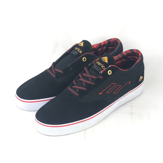 Emerica The Provost Black/Red/White US Mens Size 10 2014