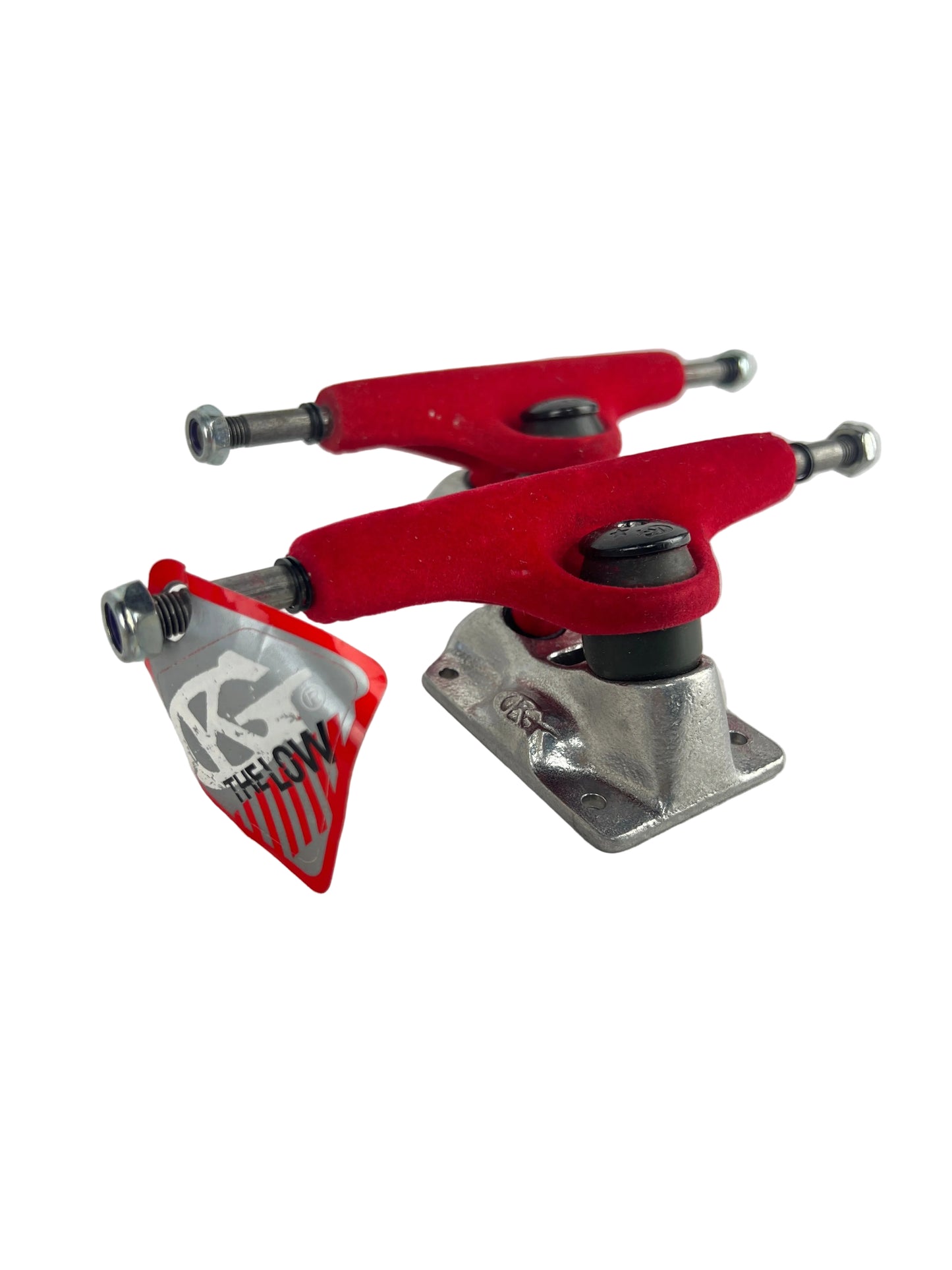 Grind King The Low 5.5 Velvet Red Silver Vintage NOS Trucks