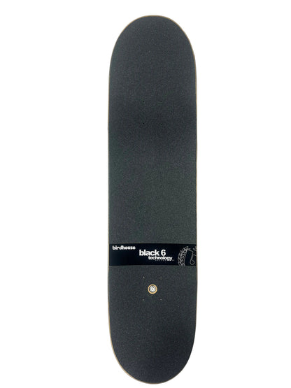 Birdhouse Matt Ball 2007 Skull And Snakes Black 6 Size 8.3" Un-Released Vintage NOS Sample Deck
