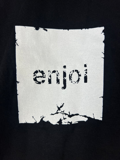 Enjoi Xerox Black White Size L S/s Vintage Shirt