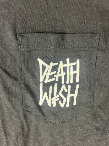 Deathwish Black White Size M S/s Vintage Pocket Shirt