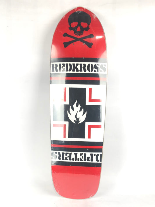 Black Label Duane Peters Red Kross Red Baron Red/Black/White 9.5" Skateboard Deck 2005