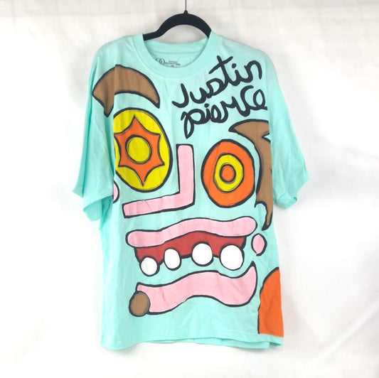Outdoor Outfiters Justin Pierce Front Logo Mint Multi Color Size XXL S/s Shirt
