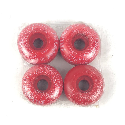 Filmore Bandana Graphic Red 50mm Skateboard Wheels