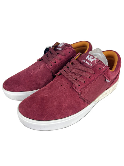Supra Jim Greco Hammer Red  White US Mens Size 10 Classic Shoes
