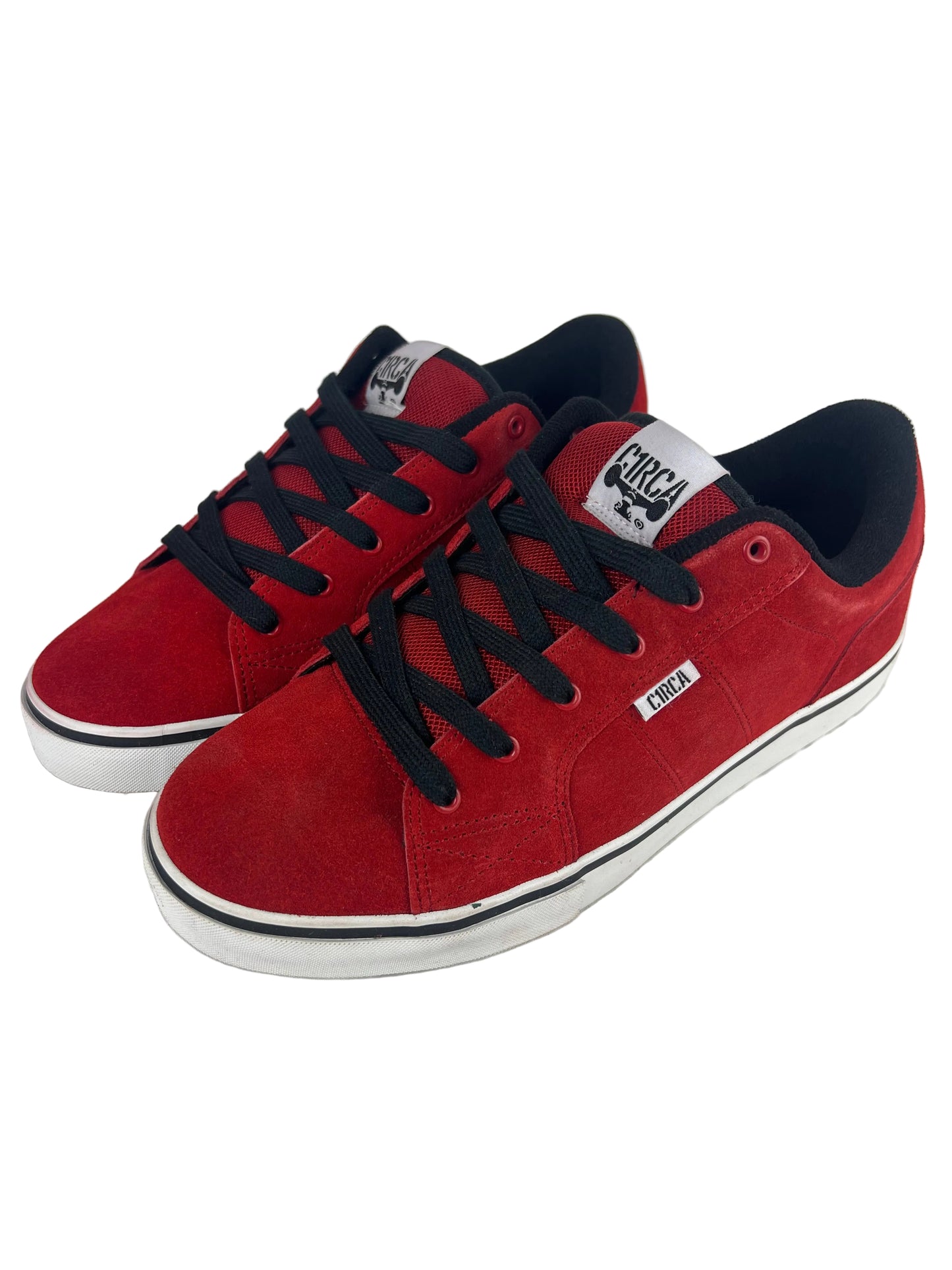 Circa C1rca Cero Red Black White Us Mens Size 9.5 Shoes