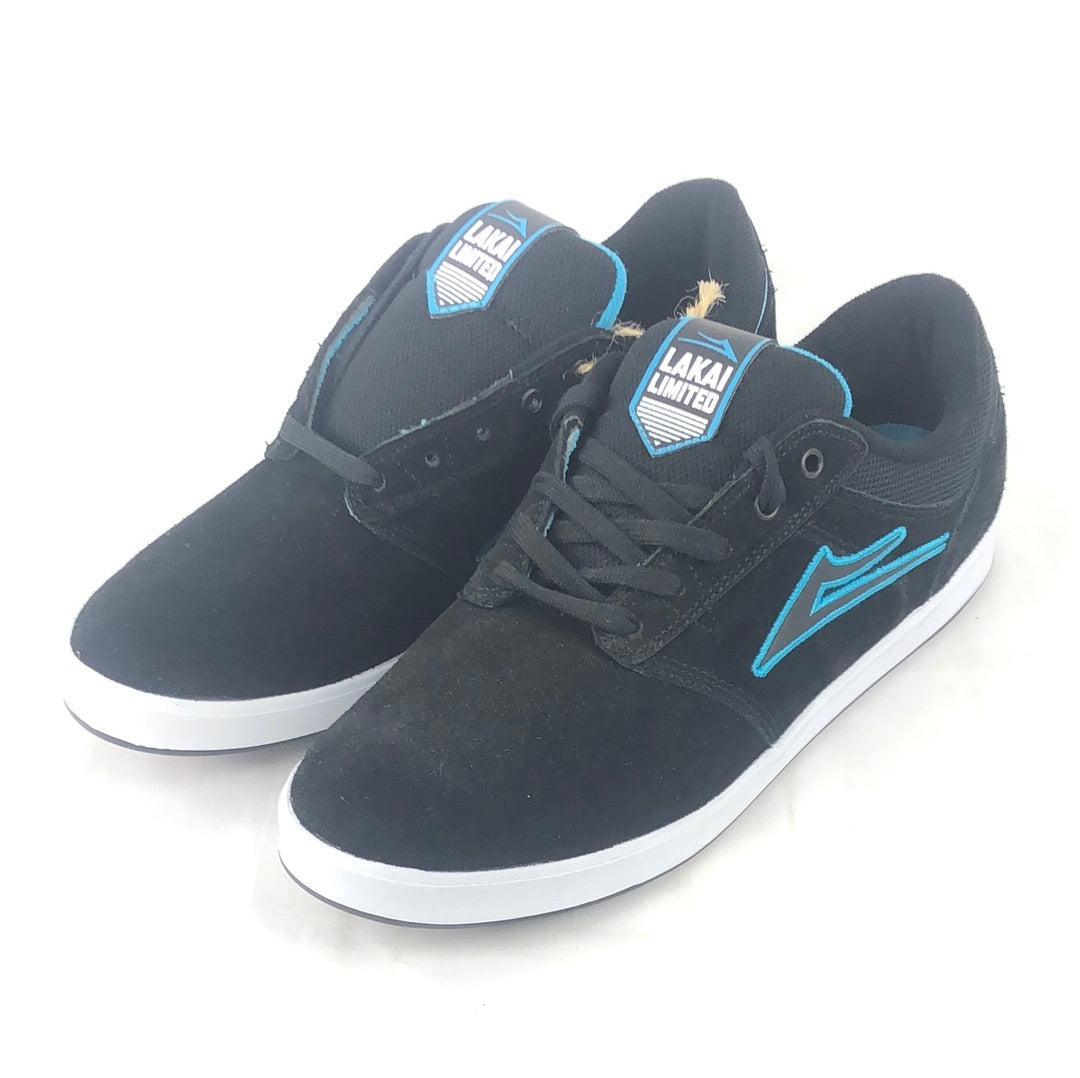 Lakai Linden Black Suede US Mens Size 10.5