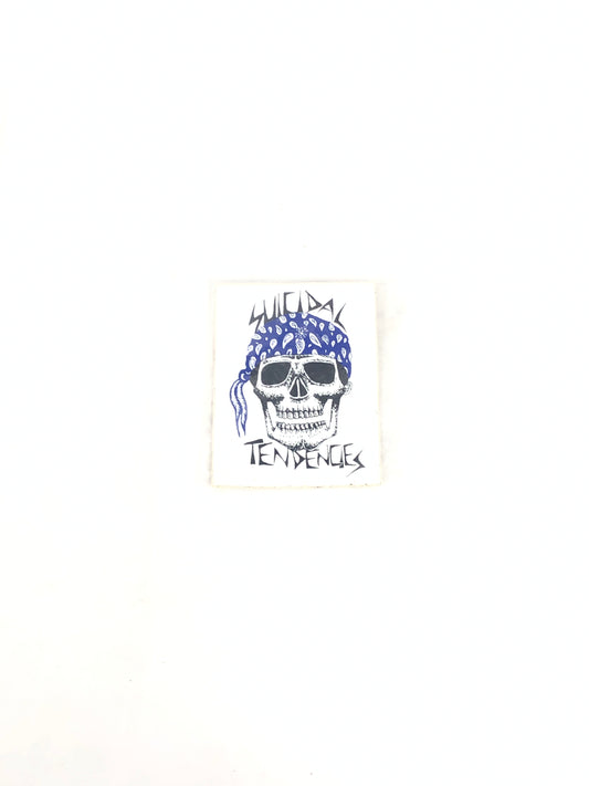 Suicidal Tendencies Clear Black 5" x 4" Sticker