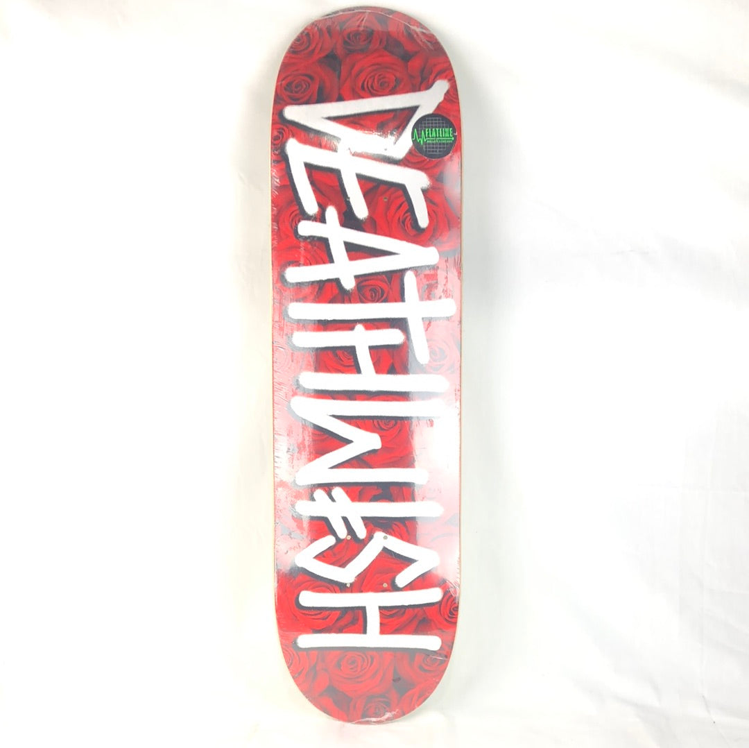 Deathwish Roses Red/White 8.38'' Skateboard Deck