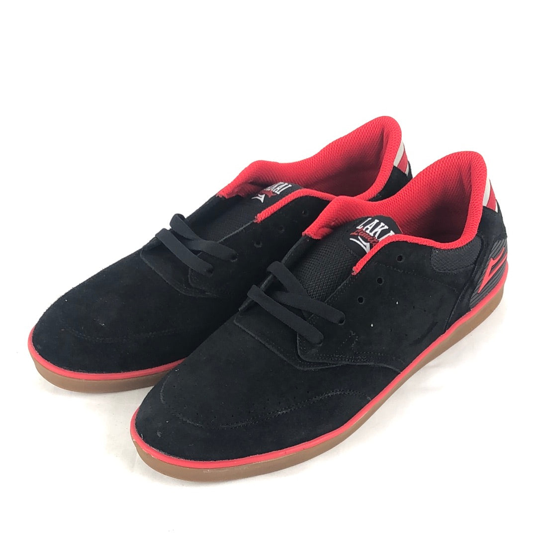 Lakai Guy Mariano Black Red U.S. Mens Size  10.5