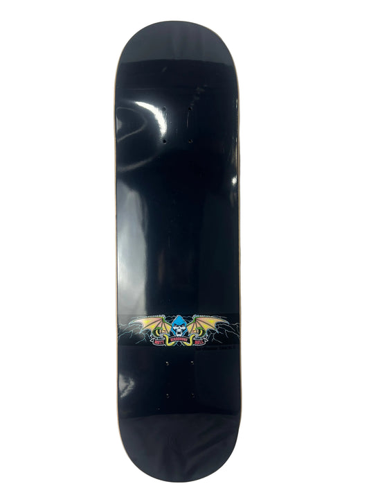 Birdhouse Matt Ball 2007 Skull And Snakes Black 6 Size 8.3" Un-Released Vintage NOS Sample Deck