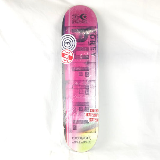 Foundation Corey Duffel Right Foot Multi 7.8'' Skateboard Deck 2009