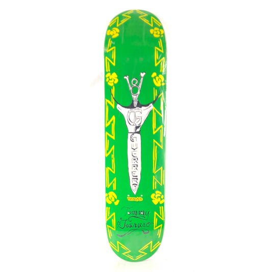 Krooked Tommy Guerrero Guest Board Green 7.63" Skateboard Deck