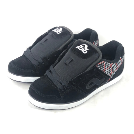 Adio Vice Black/Black/White US Mens Size 10.5