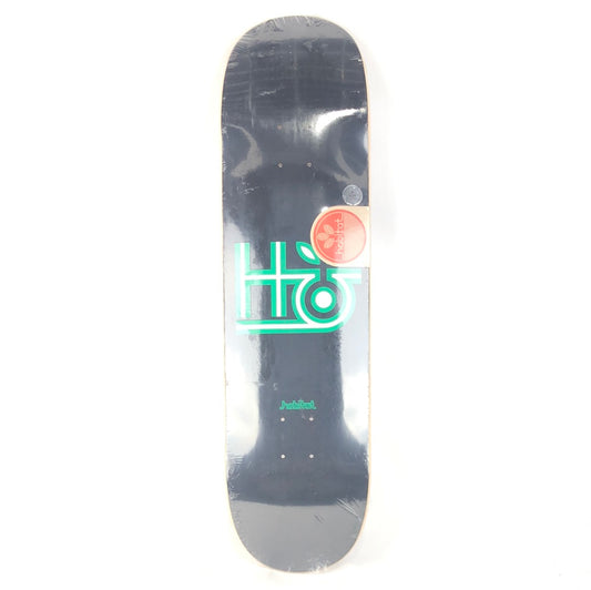 Habitat Classic Logo Black/Green/White 8.5'' Skateboard Deck