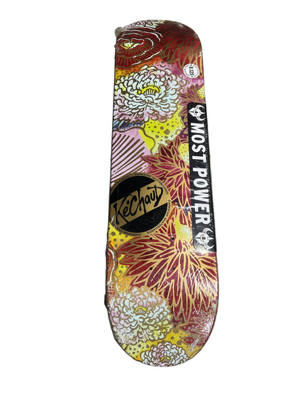 Darkstar Ke'Chaud Johnson Gold Lines Resin-7 Construction Size 8.125" Vintage NOS Deck