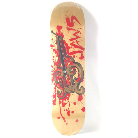 Birdhouse JAWS Mouth Harp Graphic Blank/Red/Brown Size 8.38 Skateboard Deck