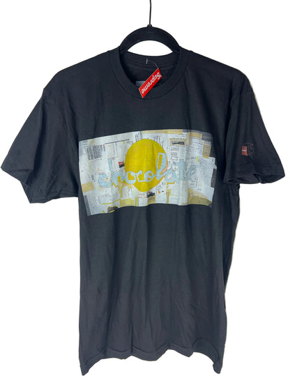Chocolate 15 Year Anniversary Industrial Graphic Black Multi Size M S/s Vintage Shirt 2010