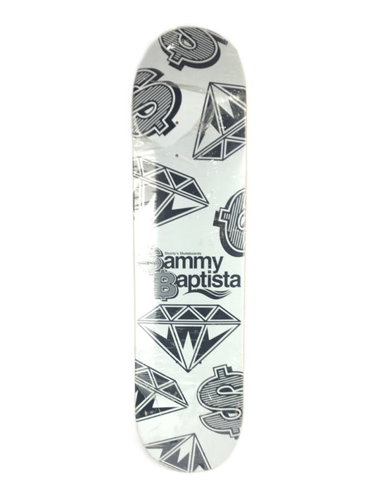 Short'ys Sammy Baptista Diamond White/Black 7.75'' Skateboard Deck