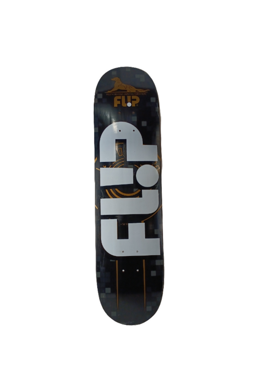 Flip Luan Oliveira Matriz Lapi Celebration White Black Gold Size 7.75 Vintage NOS Deck