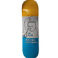 Amigos Skateboards Jaycroft Hi Line Blue White Yellow Size 8.5 Vintage NOS Deck