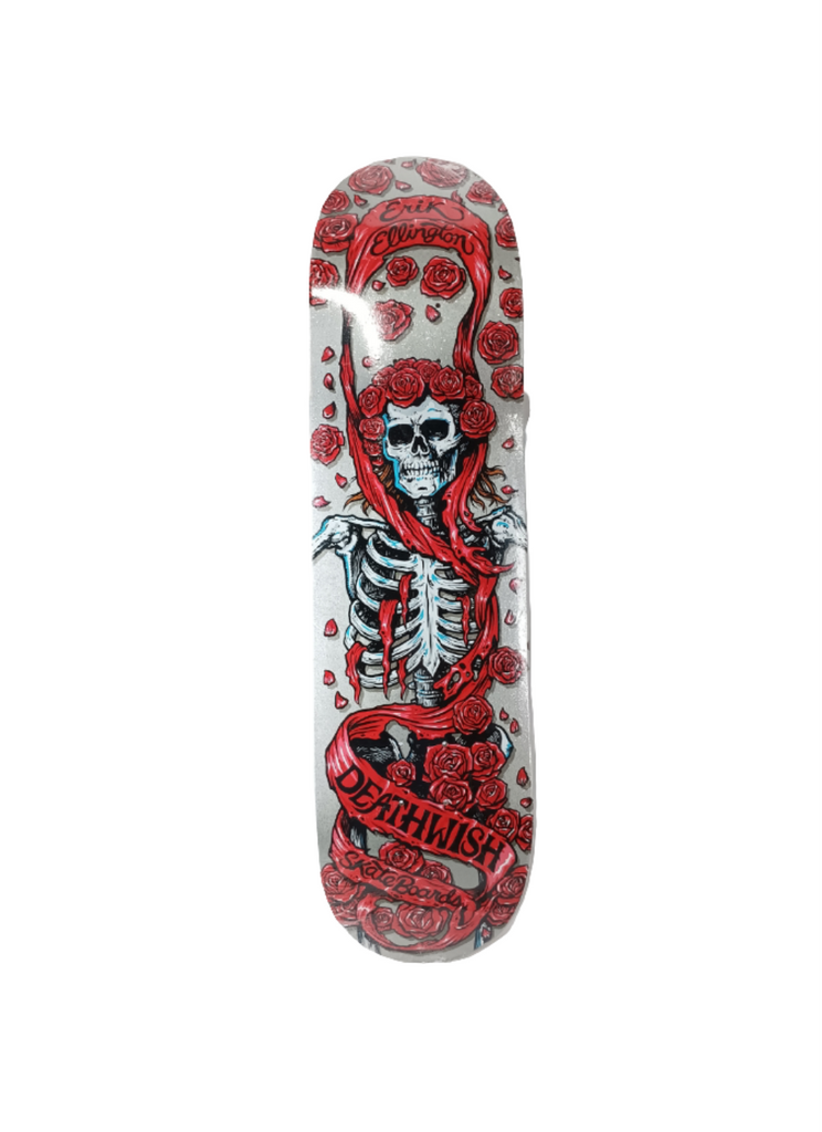Deathwish Erik Ellington Grateful Shred Silver Flake Red White
