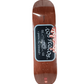 Chocolate Stevie Perez Los Flacos Car Club Brown Silver Black Size 8.375 Vintage NOS Deck