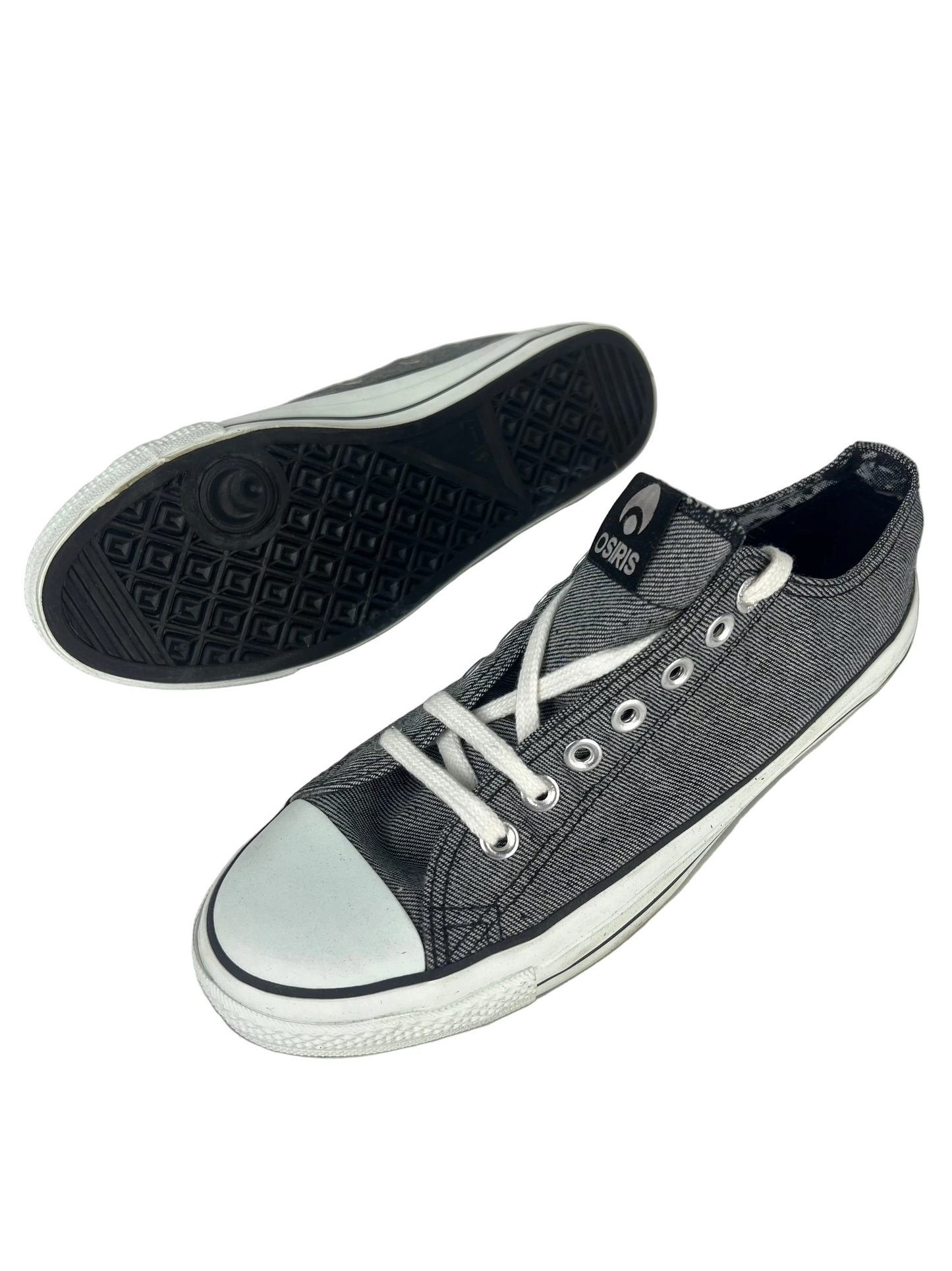Osiris 1904 8 Ball Grey White US mens Size 8.0 Shoes