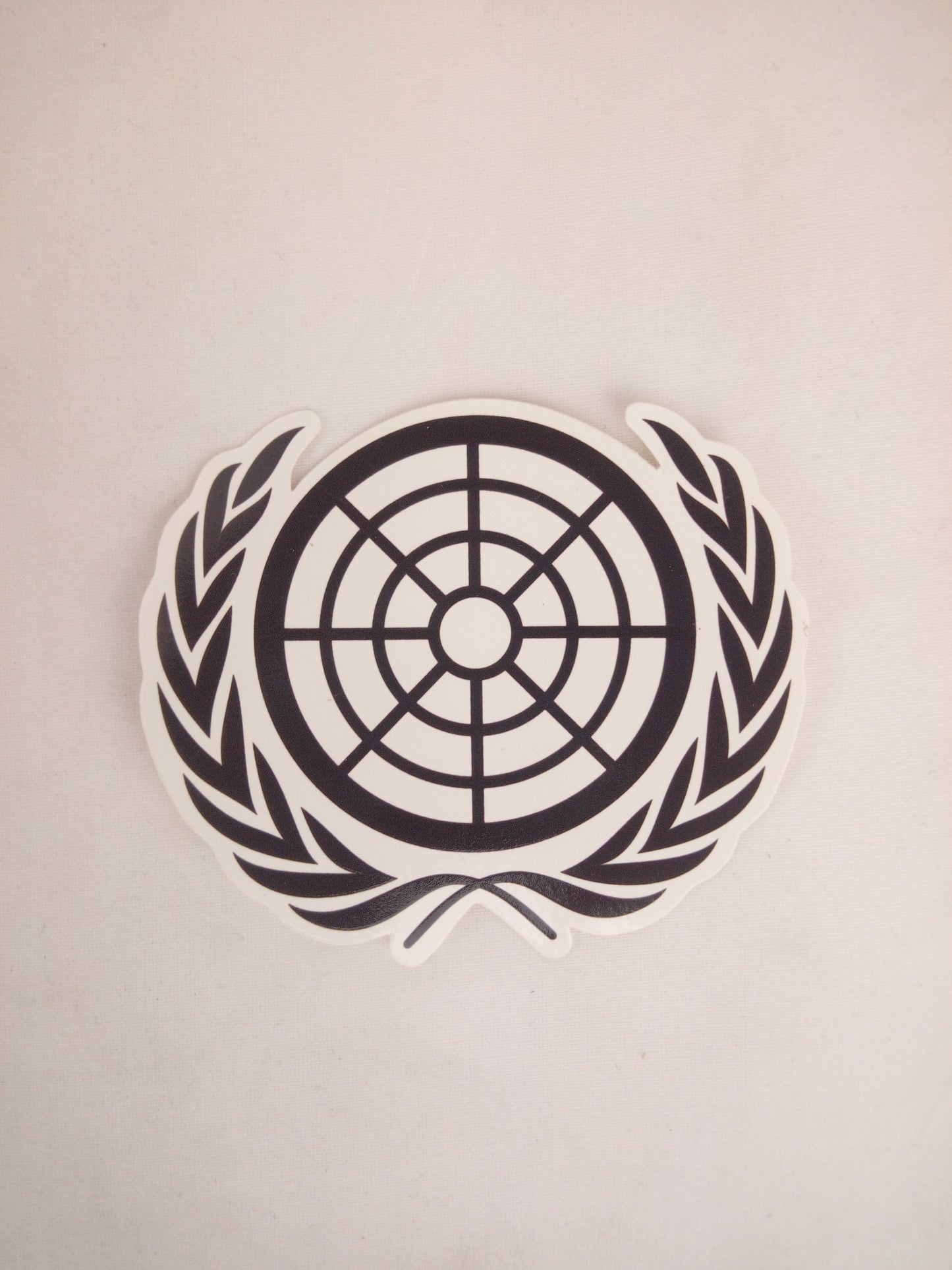 Berrics Globe Logo Clear Black 3.5" x 3" Sticker