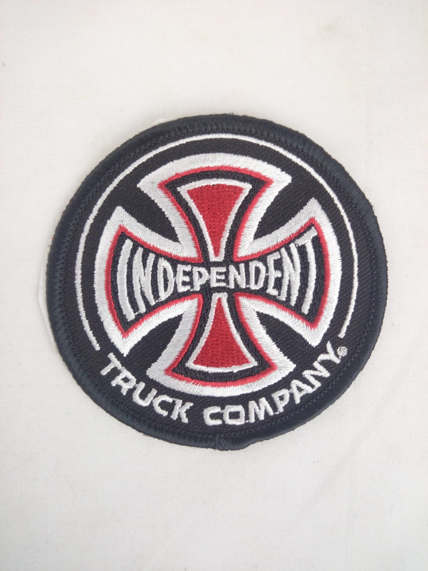 Independent Truck Company Black Red Silver 3" x 3" Vintage NOS Sticker Patch