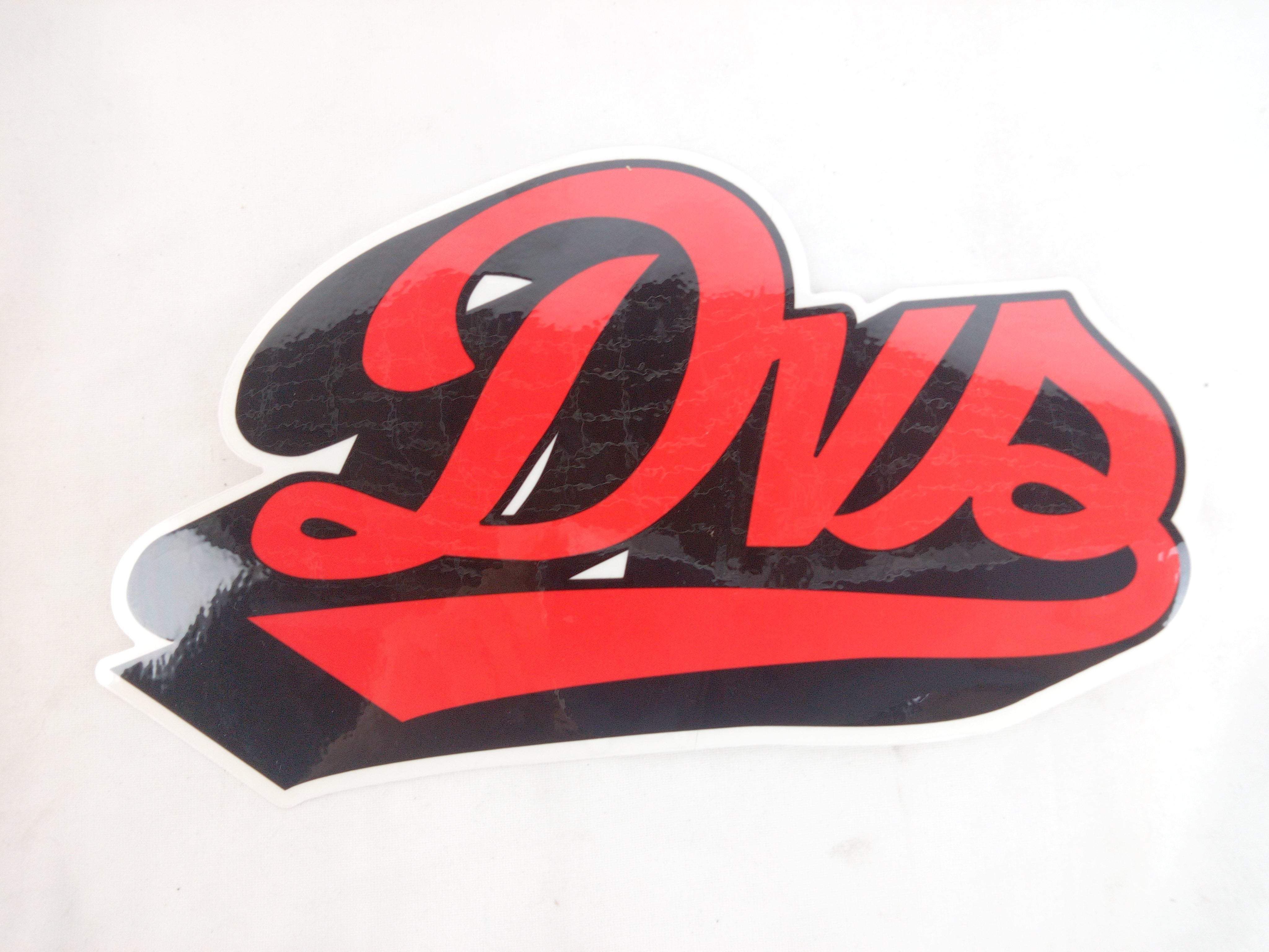 DVS Shoes DVS Logo Clear Black Red 8