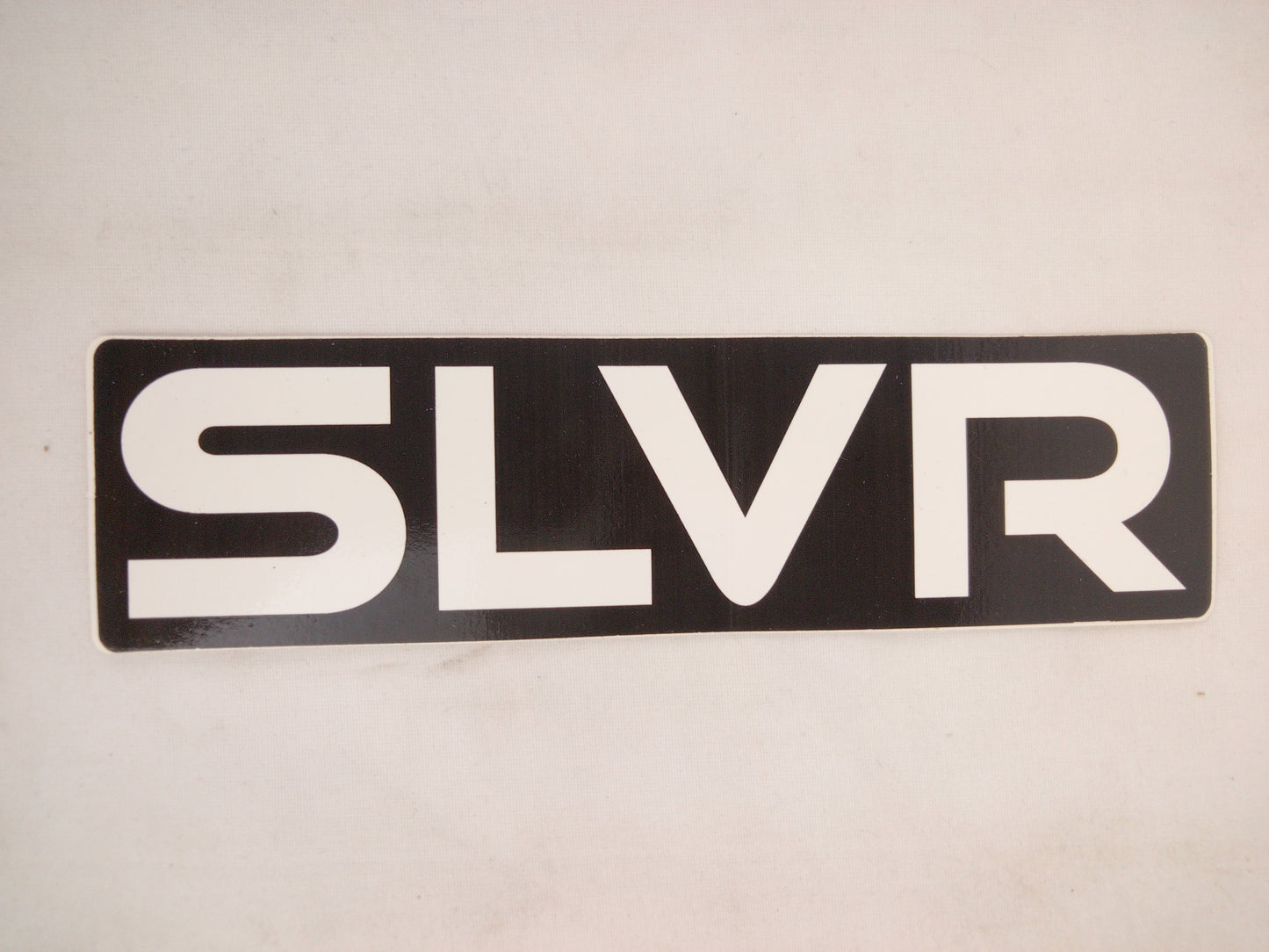 Silver Trucks SLVR Black White 6.5" 1.7" Vintage NOS Sticker