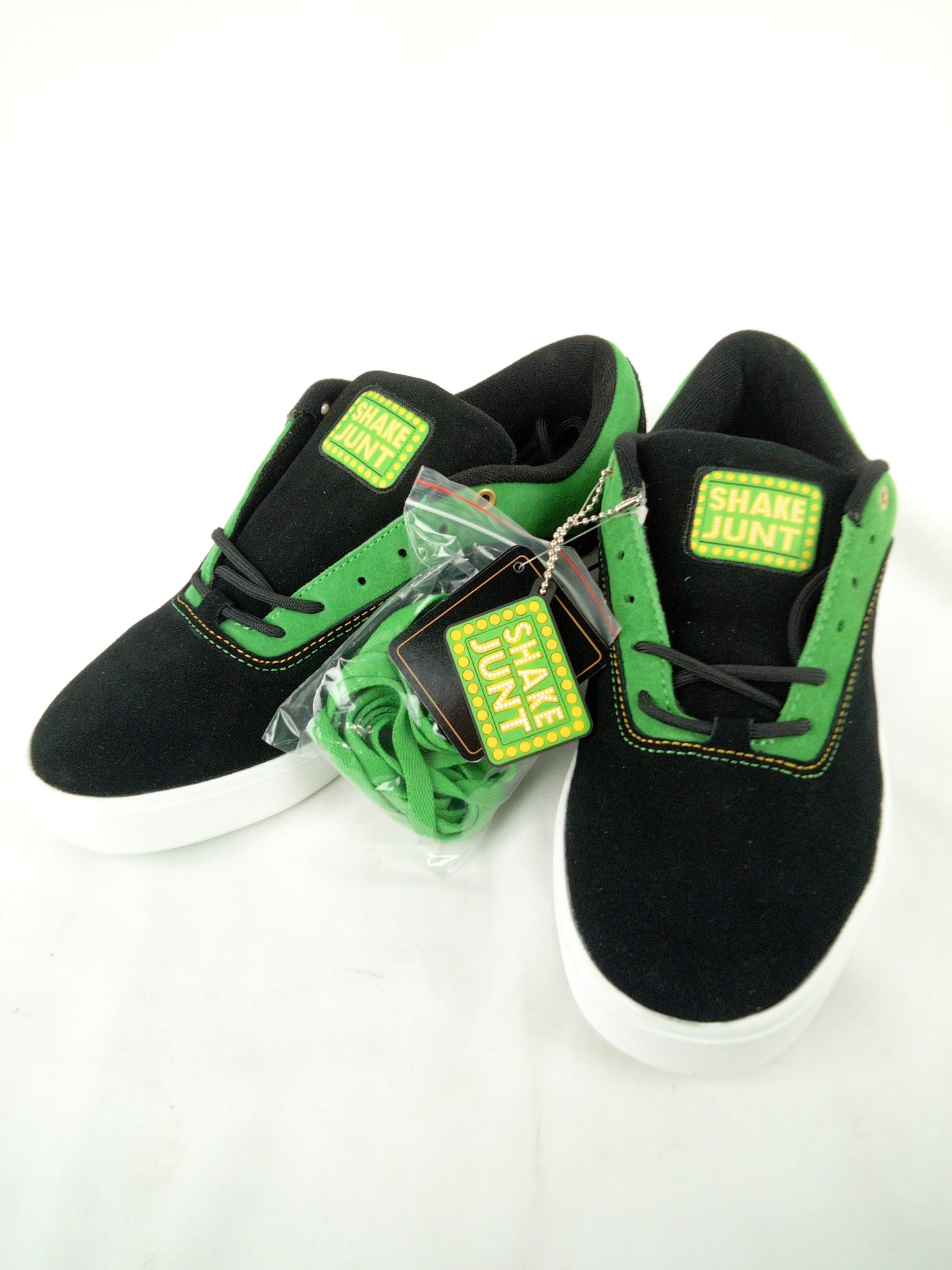 Emerica G-Code Shake Junt Collaboration Black Green Gold Size 9.5 Shoes