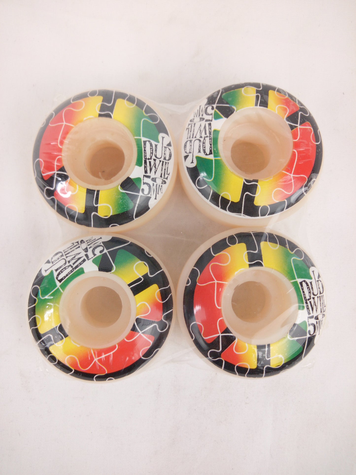 Select Torey Pudwill Puzzle Pieces Red Yellow Green Black 50mm Wheels