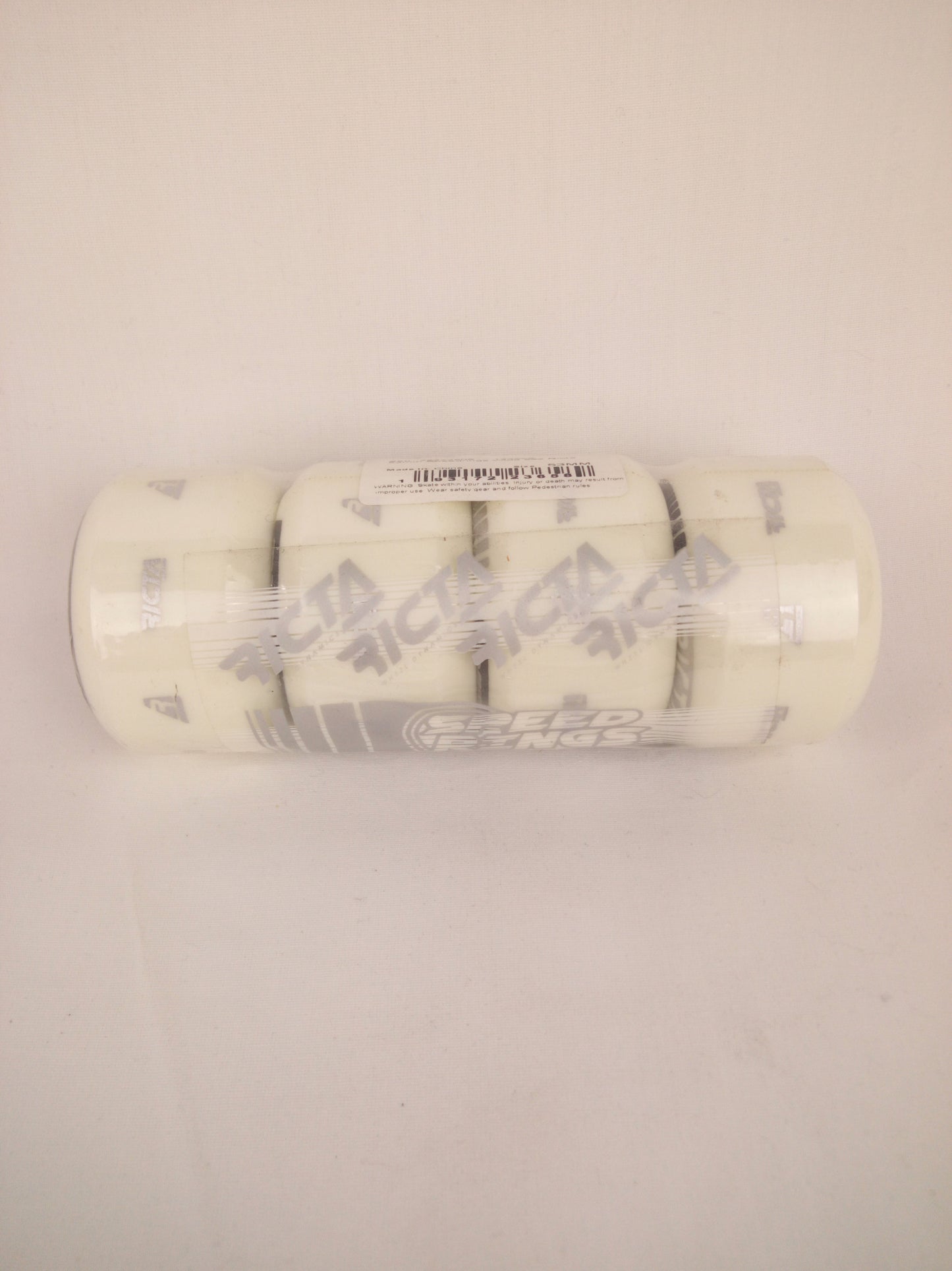 Ricta Speedrings Wide R-132 Formula White Black Silver 53mm 99a Duro Vintage NOS Wheels