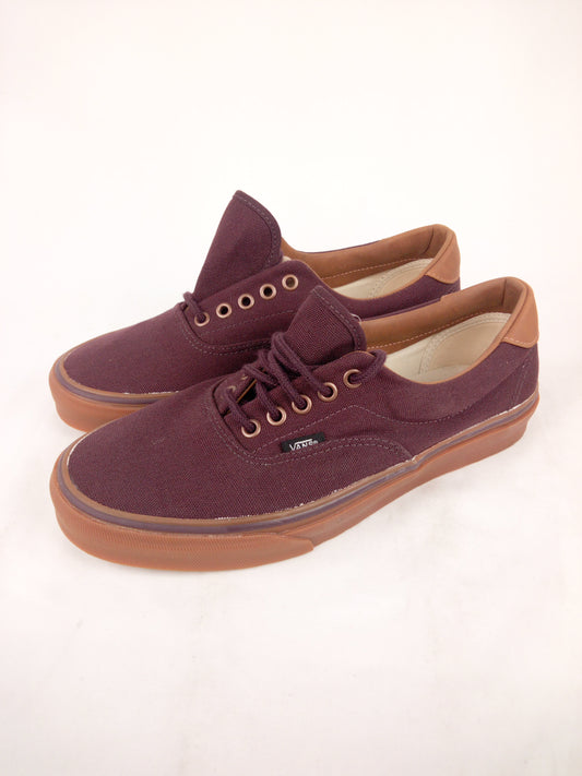 Vans Era Pro Burgundy Brown Mens Size 9 Shoes