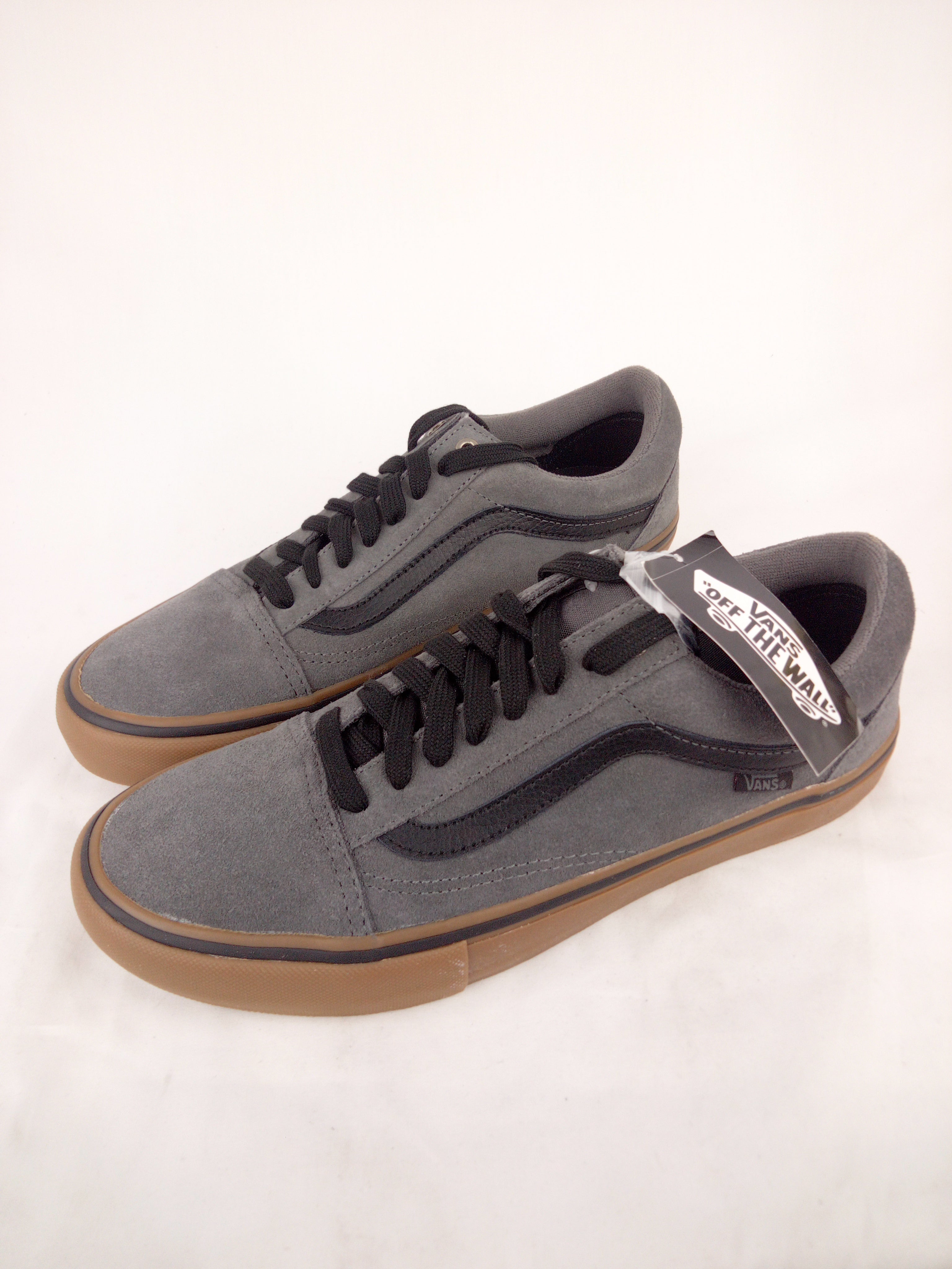 Dark shops grey vans mens