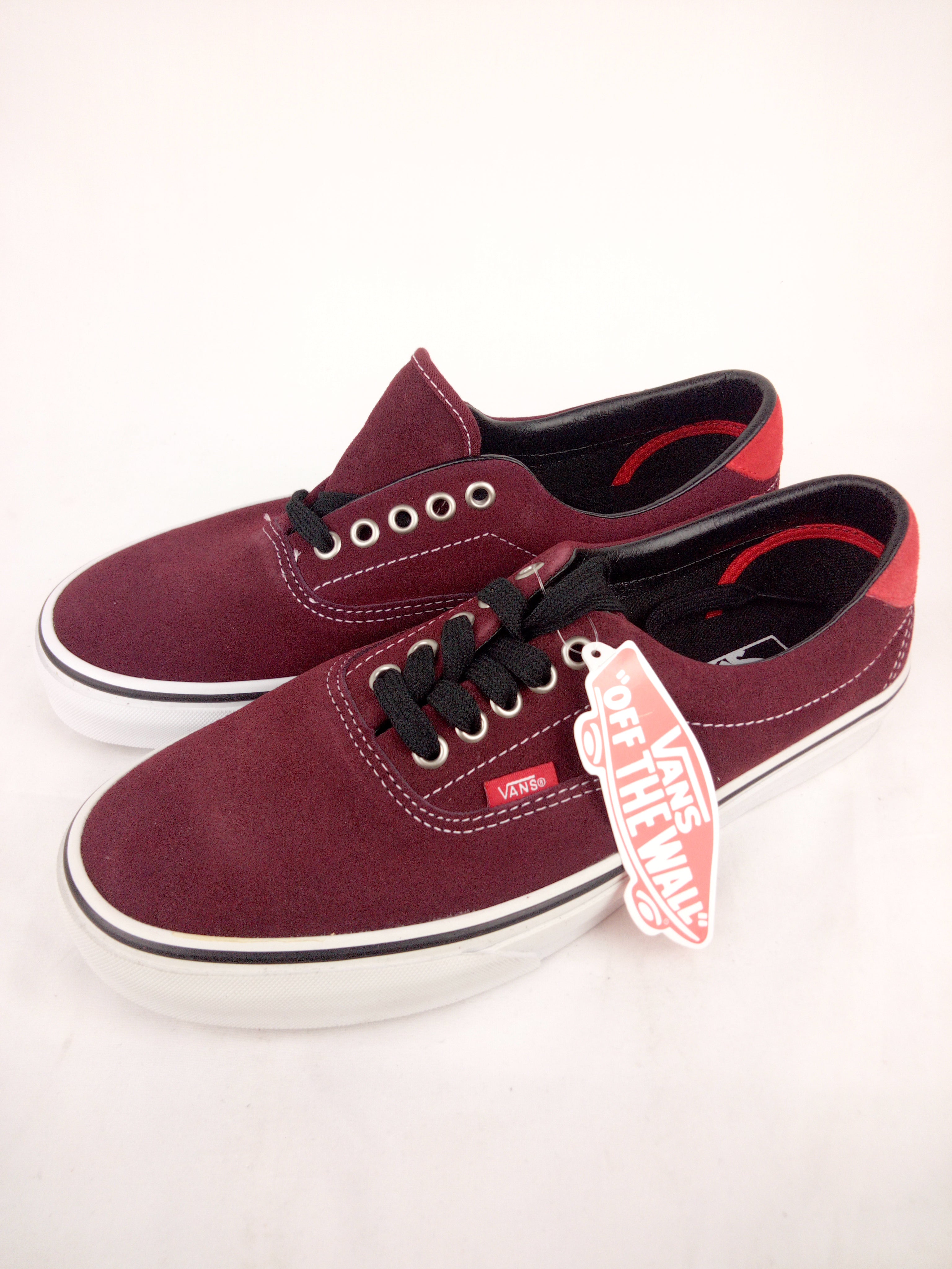 Burgundy vans era hotsell