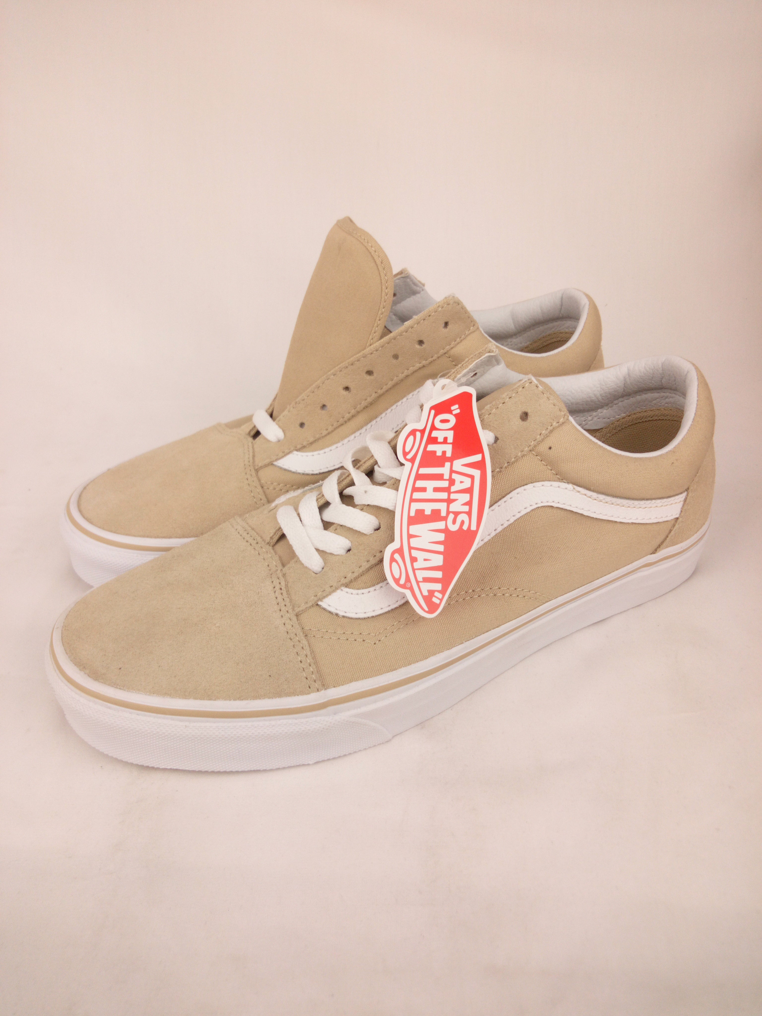 Mens khaki vans best sale