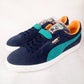 Puma Suede Classic+ Peacoat Blue Grass Mens Size 11 Shoes