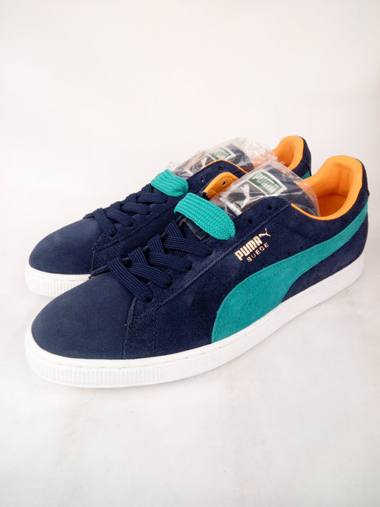 Puma Suede Classic+ Peacoat Blue Grass Mens Size 11 Shoes