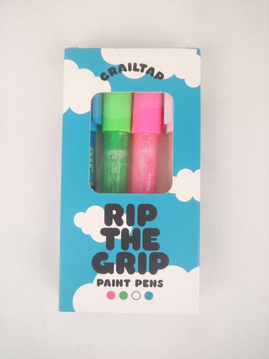 Crailtap Rip The Grip 2MM Box of 4 Paint Pens