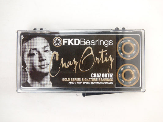 FKD Bearings Chaz Ortiz Gold Series Abec 7 High Speed Bearings And Lube