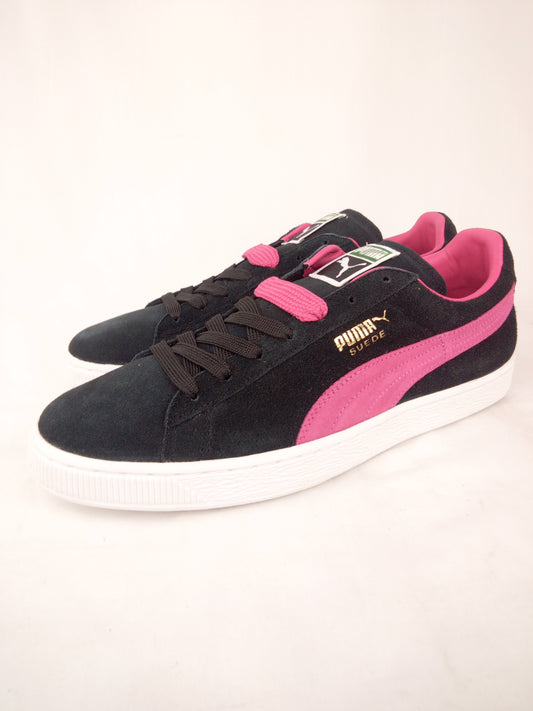 Puma Suede Classic+ Black Beetroot Purple Mens Size 11.5 Shoes