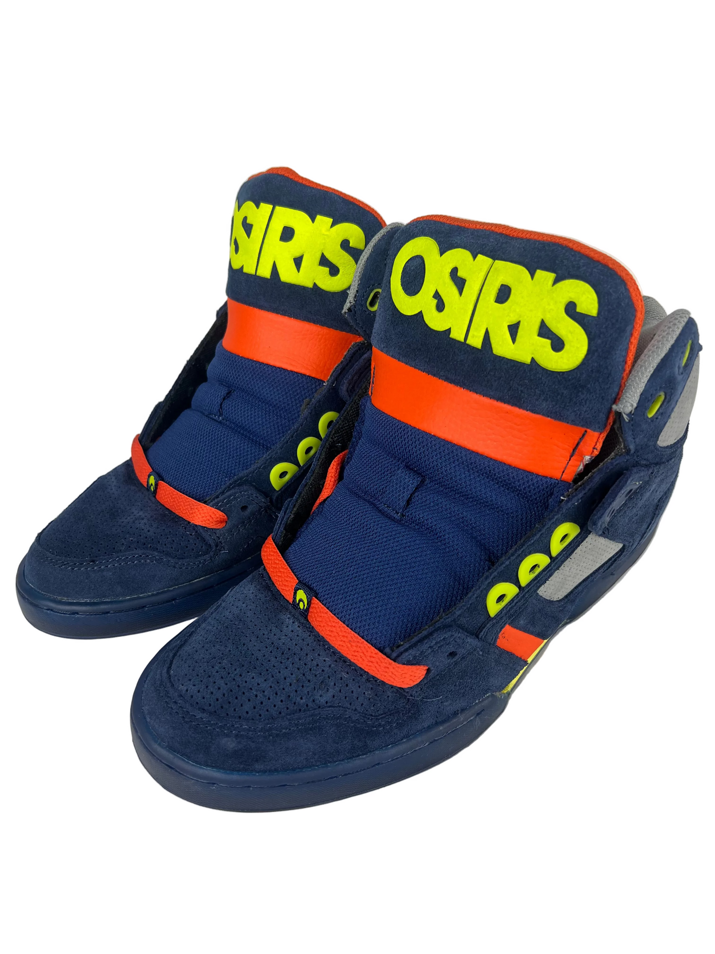Osiris NYC 83 Navy Grey Orange US Mens Size 9.5 Shoes