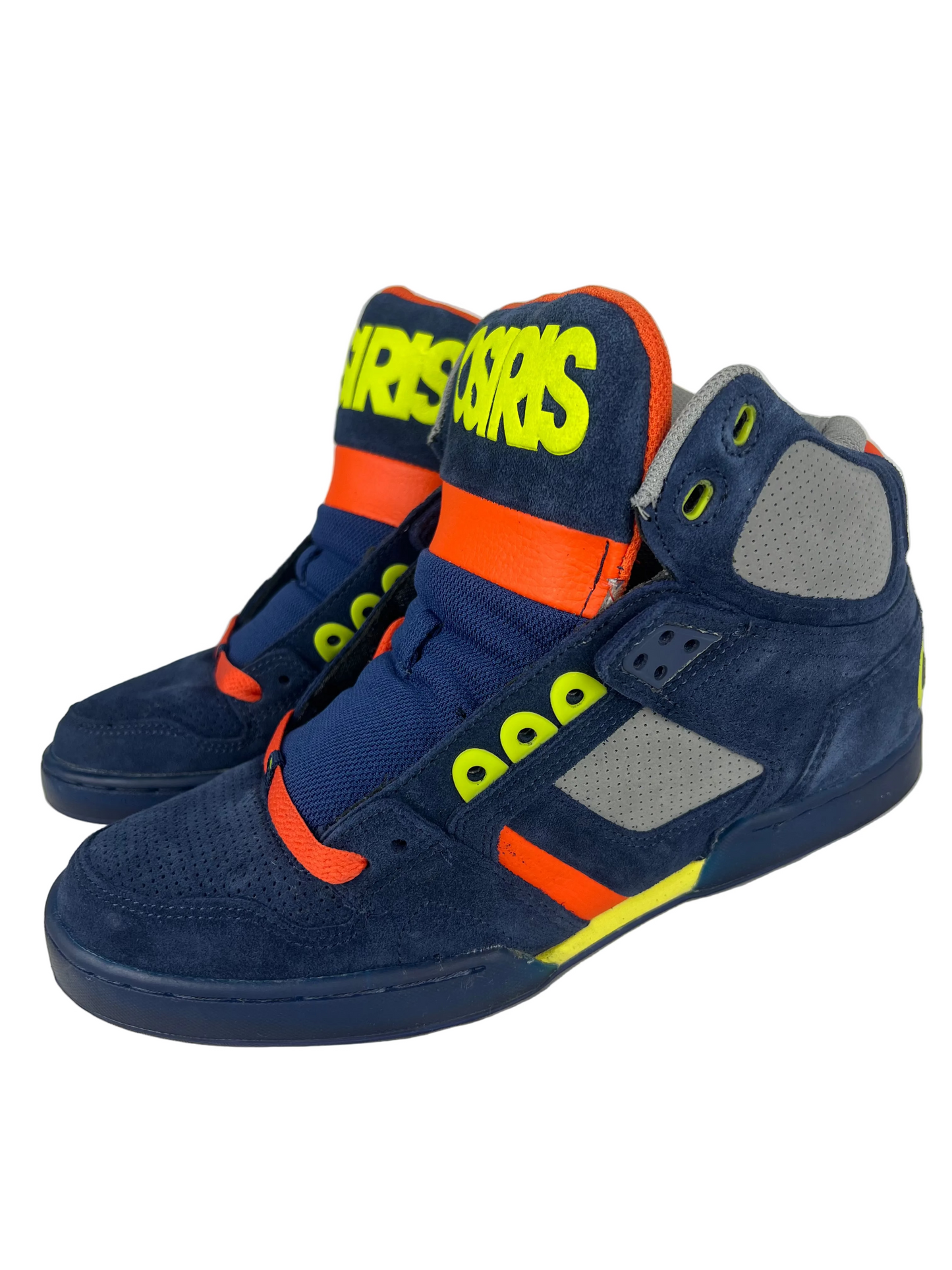 Osiris NYC 83 Navy Grey Orange US Mens Size 9.5 Shoes