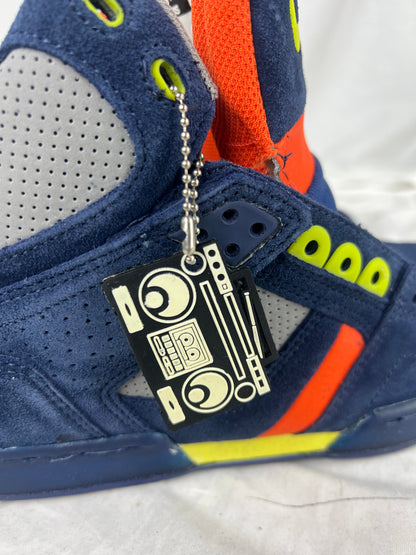 Osiris NYC 83 Navy Grey Orange US Mens Size 9.5 Shoes