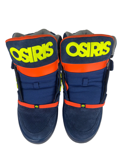 Osiris NYC 83 Navy Grey Orange US Mens Size 9.5 Shoes